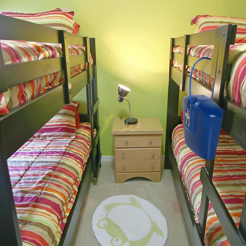 blue safe for college dorm and sleepaway camp
