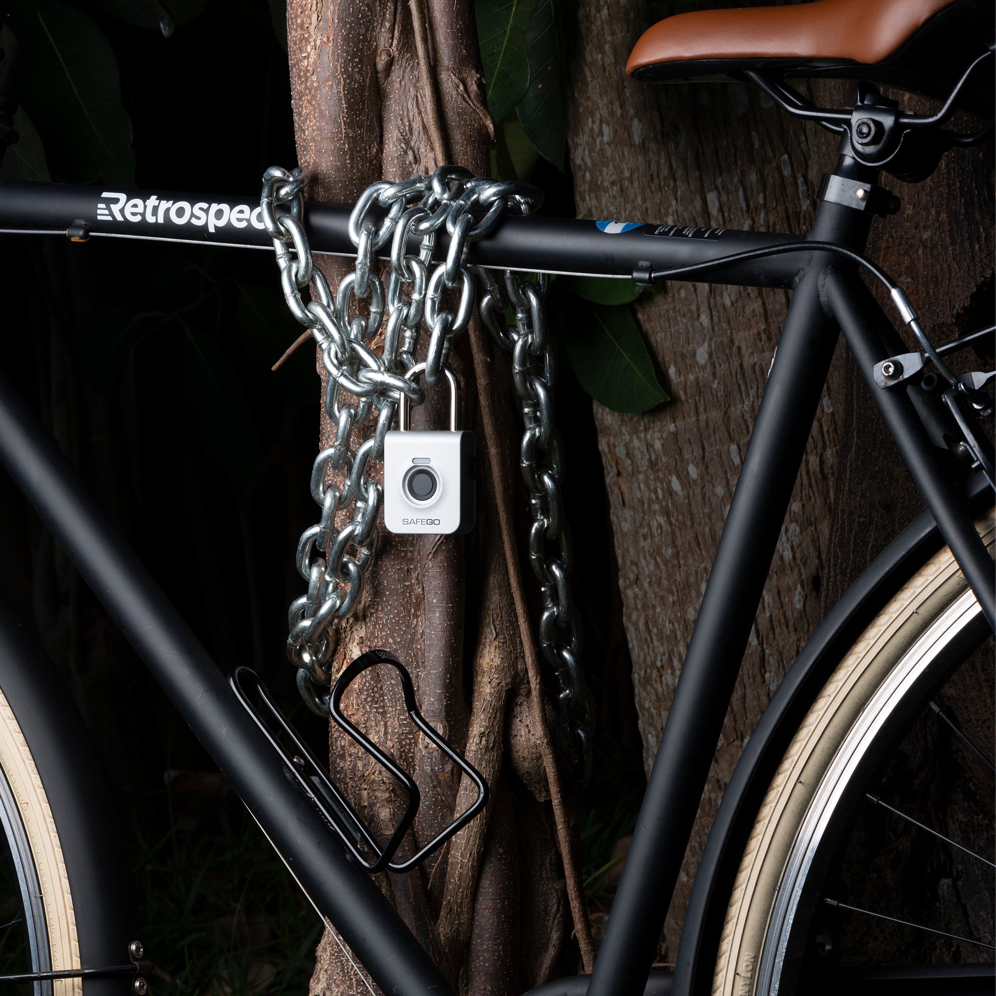 Fingerprint + Combination Padlock - SAFEGO.