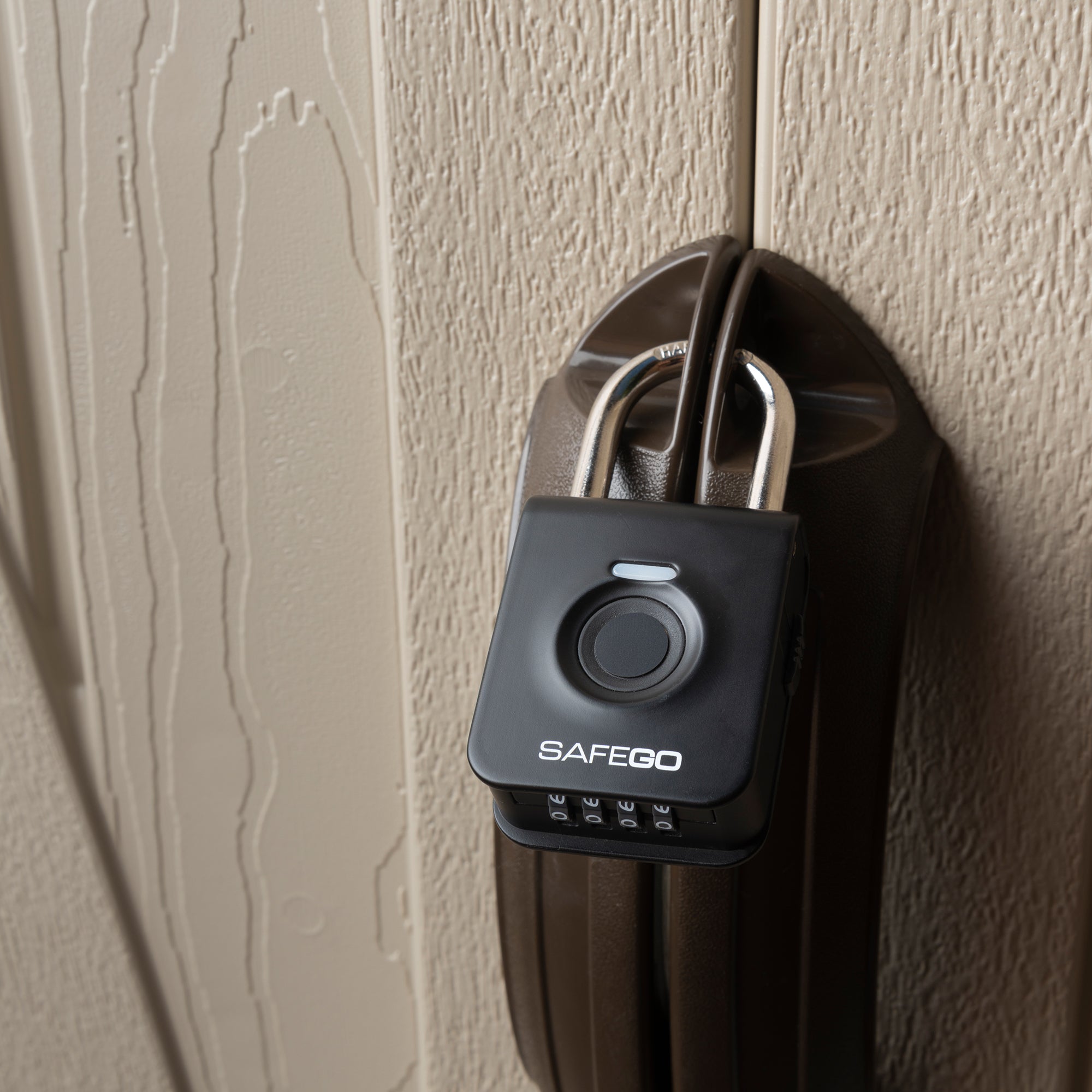 Fingerprint + Combination Padlock -  SAFEGO.