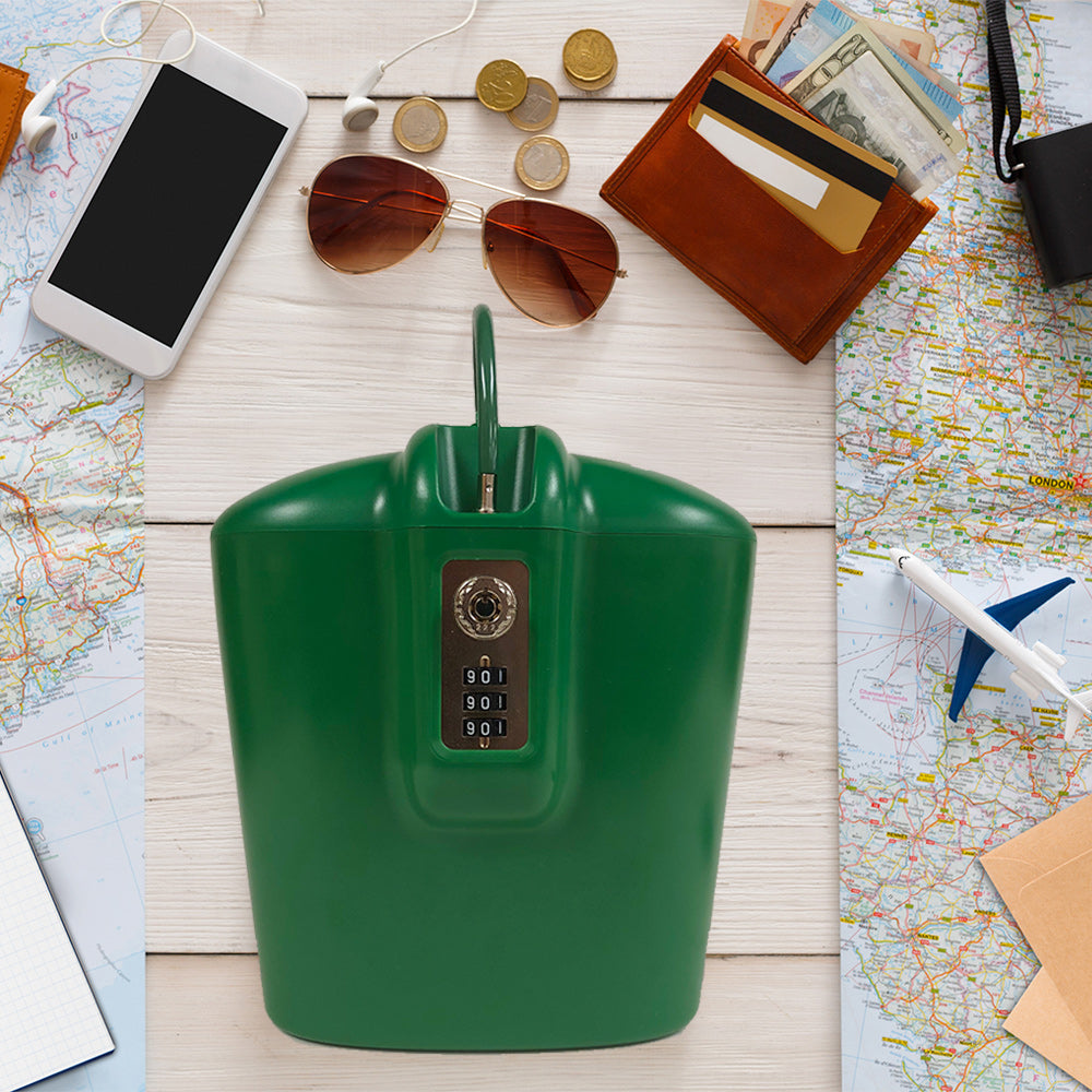 Guarantor Green Portable Safe -  SAFEGO.