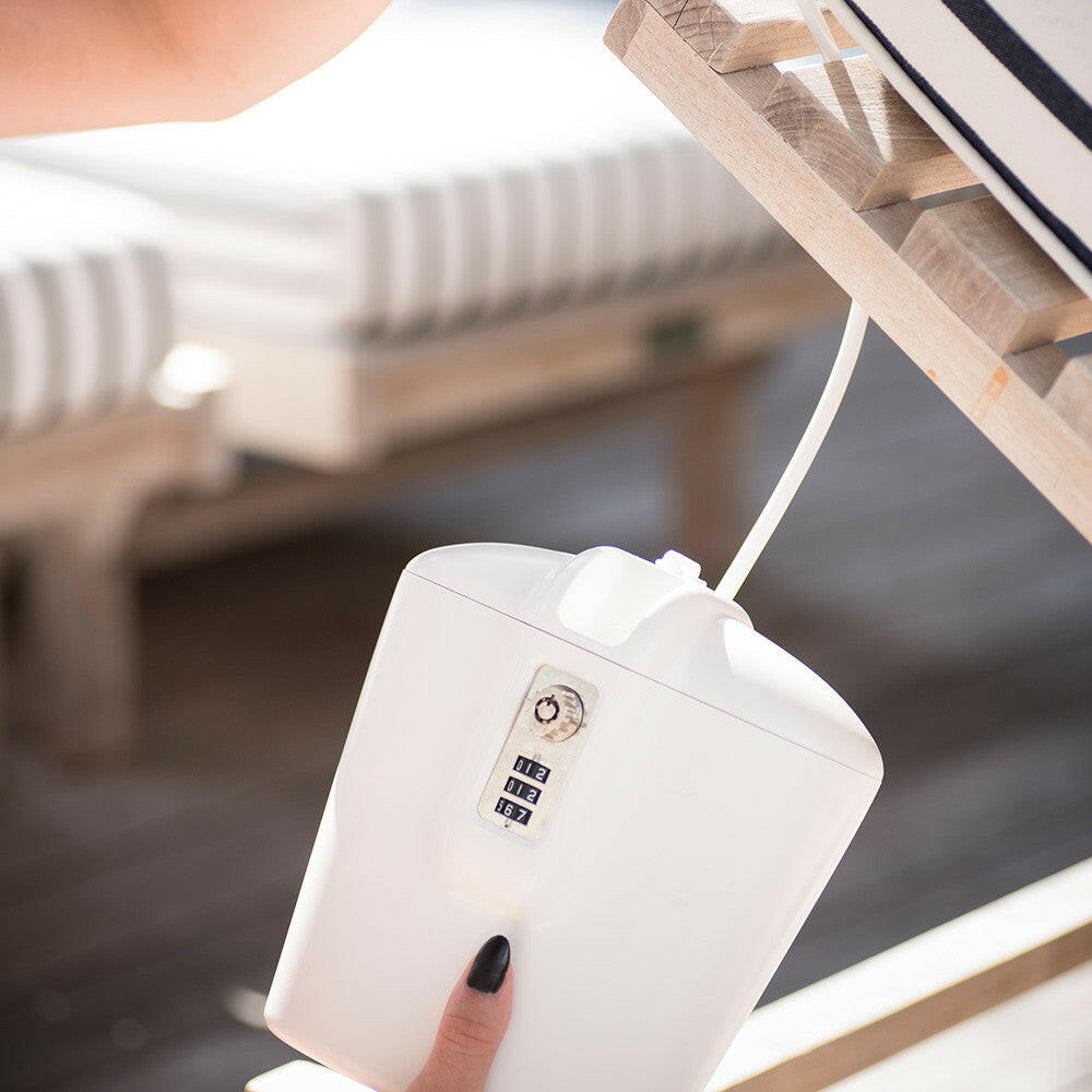 Withstand White Portable Safe -  SAFEGO.